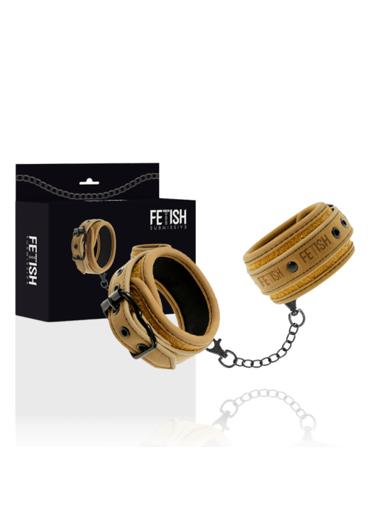 FETISH SUBMISSIVE ORIGEN - ESPOSAS CUERO VEGANO CON FORRO DE NEOPRENO