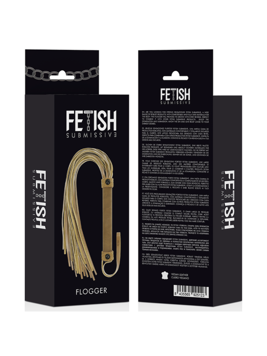 FETISH SUBMISSIVE ORIGEN - LÁTIGO CUERO VEGANO