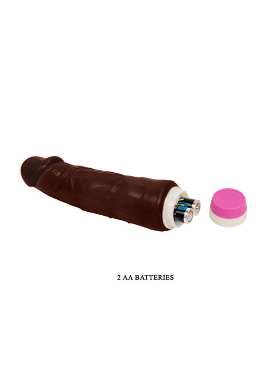 Baile Waves of Pleasure: vibrador mulato de 19,5 cm