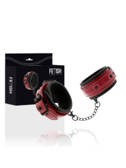 FETISH SUBMISSIVE DARK ROOM - ESPOSAS CUERO VEGANO CON FORRO DE NEOPRENO