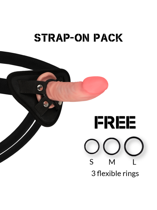 ROCKARMY - ARNES + DUAL DENSITY TIGER DILDO REALISTA 14 CM -O- 4.46 CM