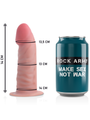 ROCKARMY - ARNES + DUAL DENSITY TIGER DILDO REALISTA 14 CM -O- 4.46 CM