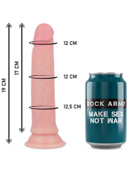 ROCKARMY - HARNESS + LIQUID SILICONE DILDO PREMIUM AVENGER 19 CM -O- 3.98 CM