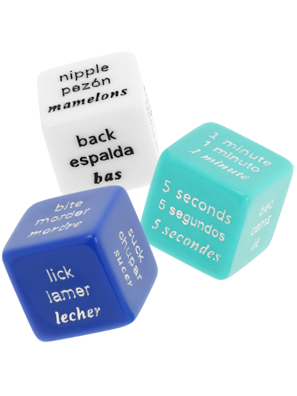 WATERFEEL - JUEGO DE DADOS ERÓTICOS ES/FR/EN