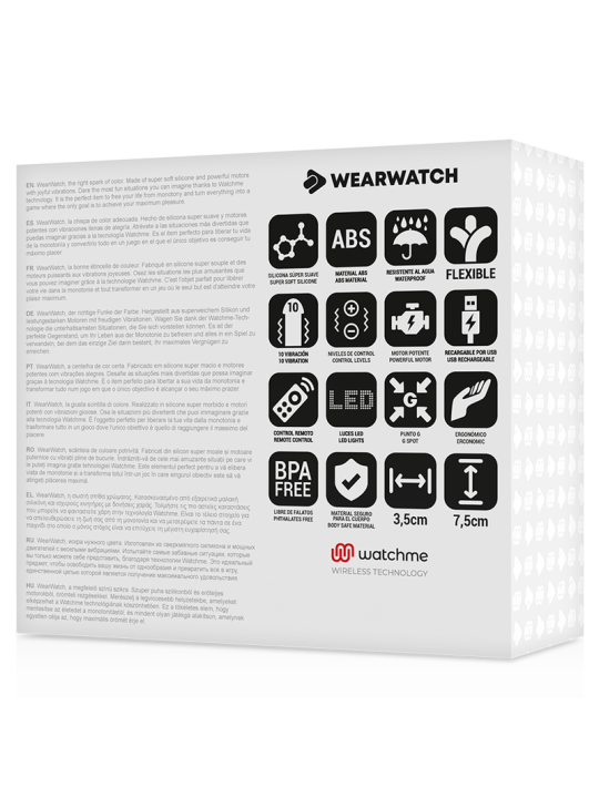 WEARWATCH - HUEVO CONTROL REMOTO TECHNOLOGY WATCHME AZUL / ROSA