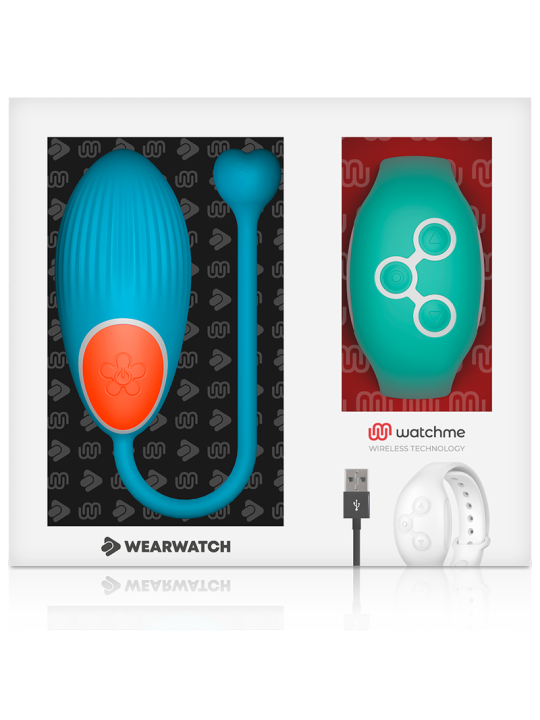WEARWATCH - HUEVO CONTROL REMOTO TECHNOLOGY WATCHME AZUL / AGUAMARINA