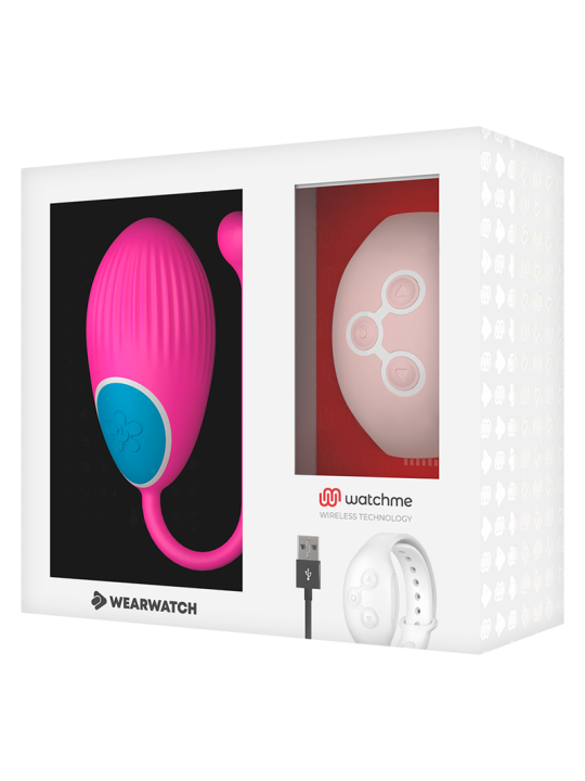 WEARWATCH - HUEVO CONTROL REMOTO TECHNOLOGY WATCHME FUCSIA / ROSA