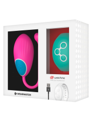 WEARWATCH - HUEVO CONTROL REMOTO TECHNOLOGY WATCHME FUCSIA / AGUA MARINA