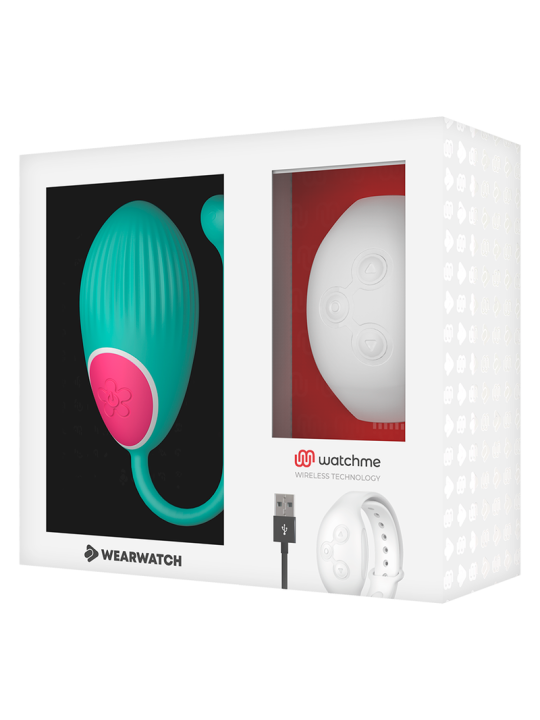 WEARWATCH - HUEVO CONTROL REMOTO TECHNOLOGY WATCHME AGUA MARINA / NÍVEO