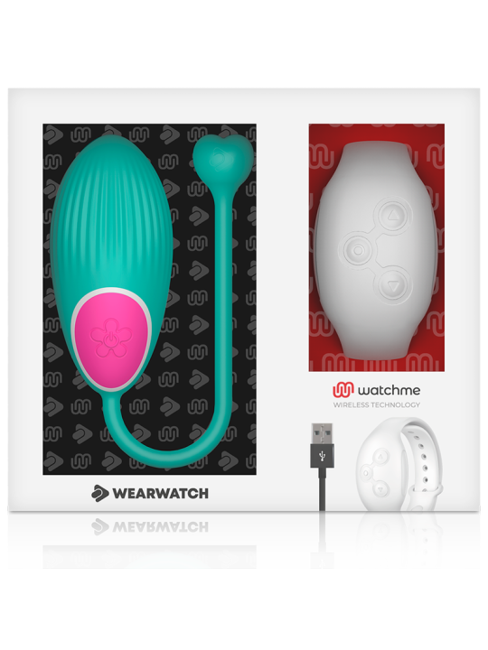 WEARWATCH - HUEVO CONTROL REMOTO TECHNOLOGY WATCHME AGUA MARINA / NÍVEO