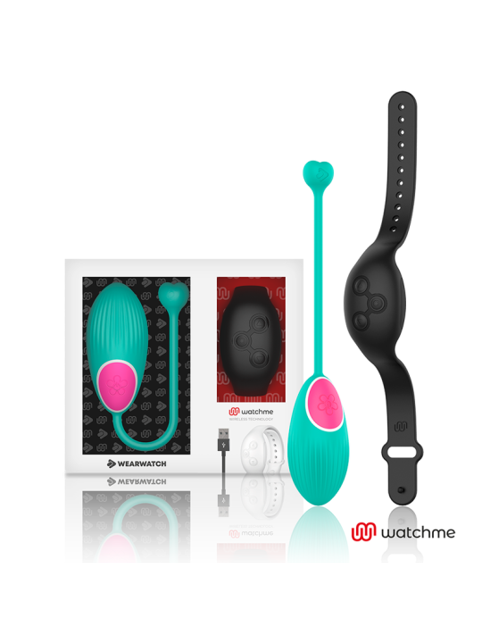 WEARWATCH - HUEVO CONTROL REMOTO TECHNOLOGY WATCHME AGUA MARINA / AZABACHE