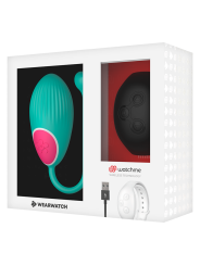 WEARWATCH - HUEVO CONTROL REMOTO TECHNOLOGY WATCHME AGUA MARINA / AZABACHE