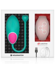 WEARWATCH - HUEVO CONTROL REMOTO TECHNOLOGY WATCHME AGUA MARINA / ROSA