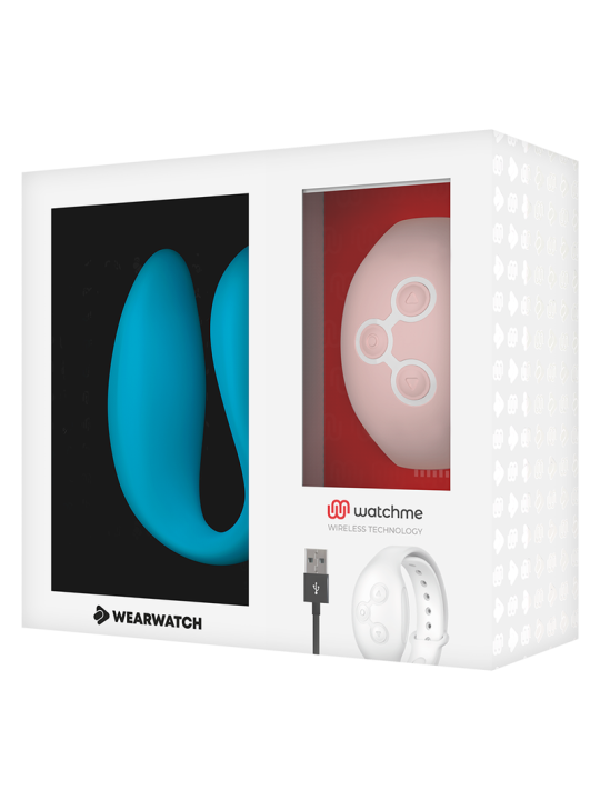 WEARWATCH - VIBRADOR DUAL TECHNOLOGY WATCHME AÑIL / ROSA