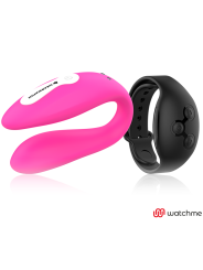 WEARWATCH - VIBRADOR DUAL TECHNOLOGY WATCHME FUCSIA /AZABACHE