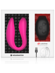 WEARWATCH - VIBRADOR DUAL TECHNOLOGY WATCHME FUCSIA /AZABACHE