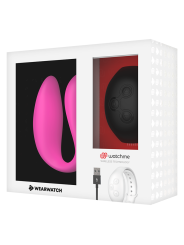 WEARWATCH - VIBRADOR DUAL TECHNOLOGY WATCHME FUCSIA /AZABACHE