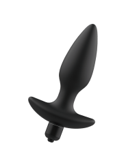 ADDICTED TOYS - MASAJEADOR PLUG ANAL CON VIBRACIÓN NEGRO