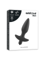 ADDICTED TOYS - MASAJEADOR PLUG ANAL CON VIBRACIÓN NEGRO