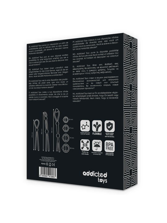 ADDICTED TOYS - KIT DE 7 ANILLAS SILICONA FLEXIBLE