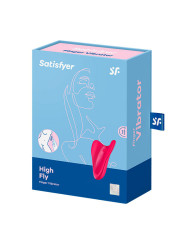 SATISFYER - HIGH FLY VIBRADOR DEDAL FUCHSIA