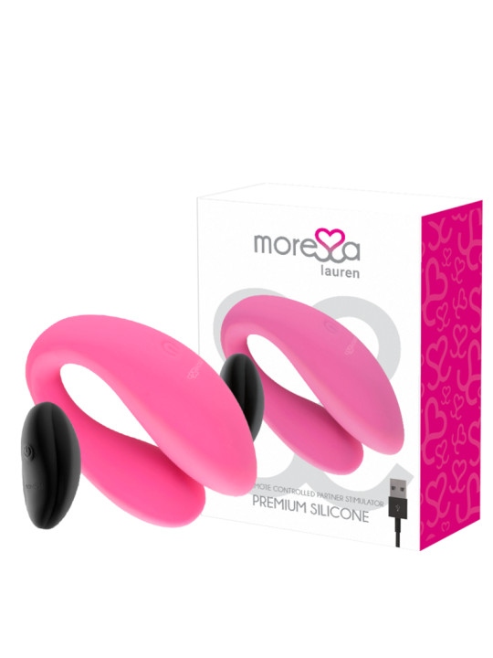 MORESSA - LAUREN CONTROL REMOTO ESTIMULADOR PARA PAREJAS