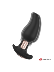 ANBIGUO - WATCHME CONTROL REMOTO PLUG ANAL VIBRADOR CON ROTACIÓN DE PERLAS AMADEUS