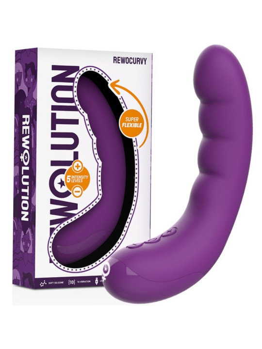 REWOLUTION - REWOCURVY VIBRADOR FLEXIBLE RECARGABLE