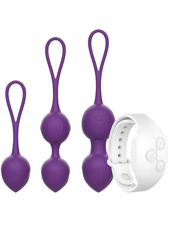 REWOLUTION - REWOBEADS BOLAS VIBRADORAS CONTROL REMOTO CON TECNOLOGIA WATCHME
