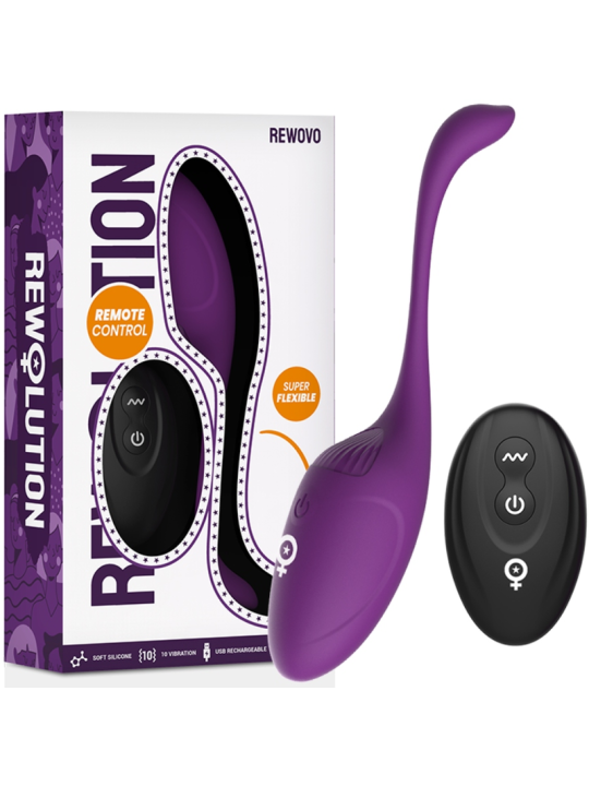 REWOLUTION - REWOVO HUEVO VIBRADOR CONTROL REMOTO
