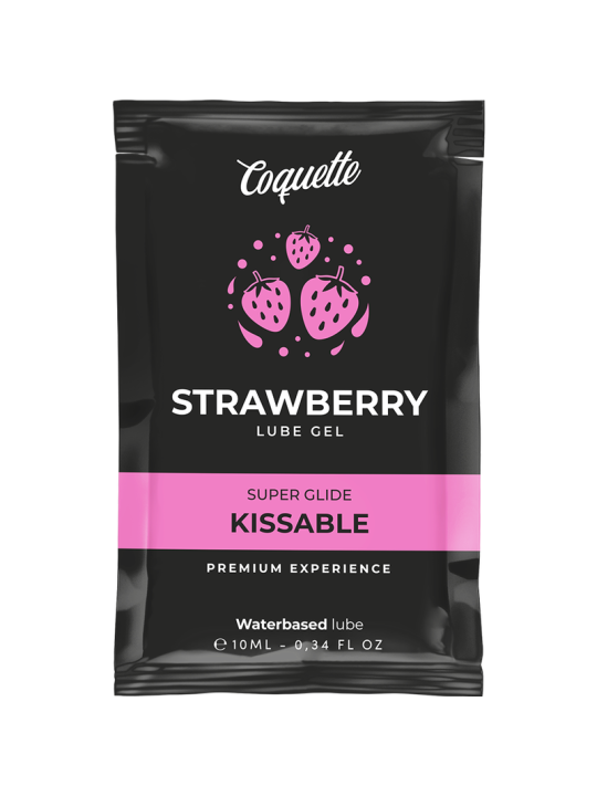 COQUETTE CHIC DESIRE - POCKET LUBRICANTE KISSABLE BASE AGUA FRESA 10 ML