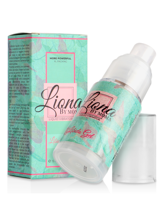 LIONA BY MOMA - VIBRADOR LIQUIDO LIBIDO GEL 15 ML