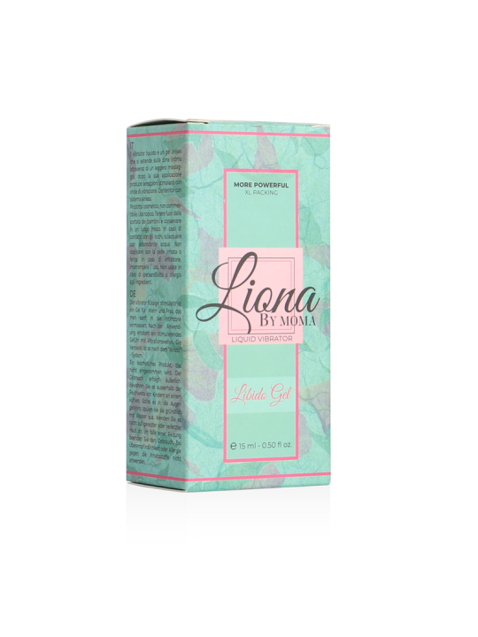 LIONA BY MOMA - VIBRADOR LIQUIDO LIBIDO GEL 15 ML