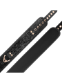 BEGME - BLACK EDITION COLLAR CUERO VEGANO CON FORRO DE NEOPRENO