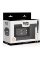 BEGME - BLACK EDITION COLLAR CUERO VEGANO CON FORRO DE NEOPRENO
