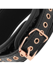 BEGME - BLACK EDITION COLLAR CON CADENAS Y PINZAS PEZONES CON FORRO DE NEOPRENO