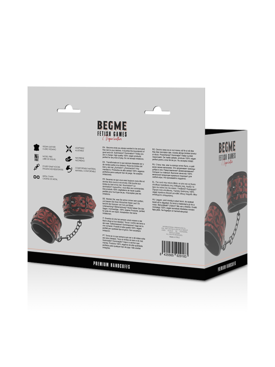 BEGME - RED EDITION ESPOSAS PARA MANOS CON FORRO DE NEOPRENO