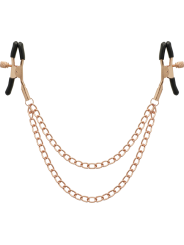 COQUETTE CHIC DESIRE - FANTASY PINZAS METALICAS PEZONES CON CADENA