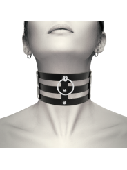 COQUETTE CHIC DESIRE - CHOKER CUERO VEGANO ESTILO FETISH