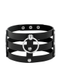 COQUETTE CHIC DESIRE - CHOKER CUERO VEGANO ESTILO FETISH