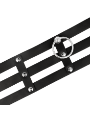 COQUETTE CHIC DESIRE - CHOKER CUERO VEGANO ESTILO FETISH