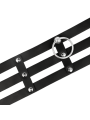 COQUETTE CHIC DESIRE - CHOKER CUERO VEGANO ESTILO FETISH