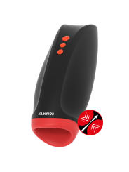 Jamyjob Novax: masturbador con vibración y compresión