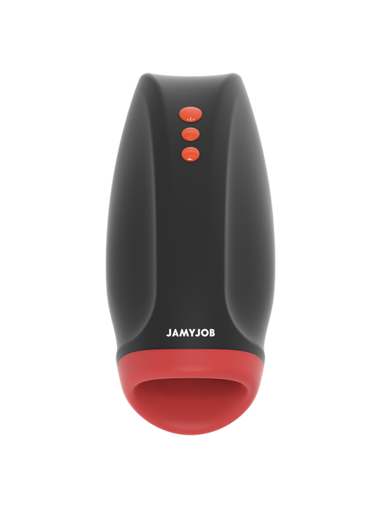 Jamyjob Novax: masturbador con vibración y compresión