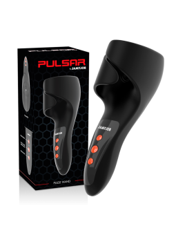 JAMYJOB - PULSAR MASTURBADOR VIBRADOR AJUSTABLE CON GOLPETEO EN GLANDE