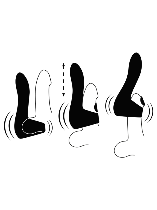 JAMYJOB - PULSAR MASTURBADOR VIBRADOR AJUSTABLE CON GOLPETEO EN GLANDE