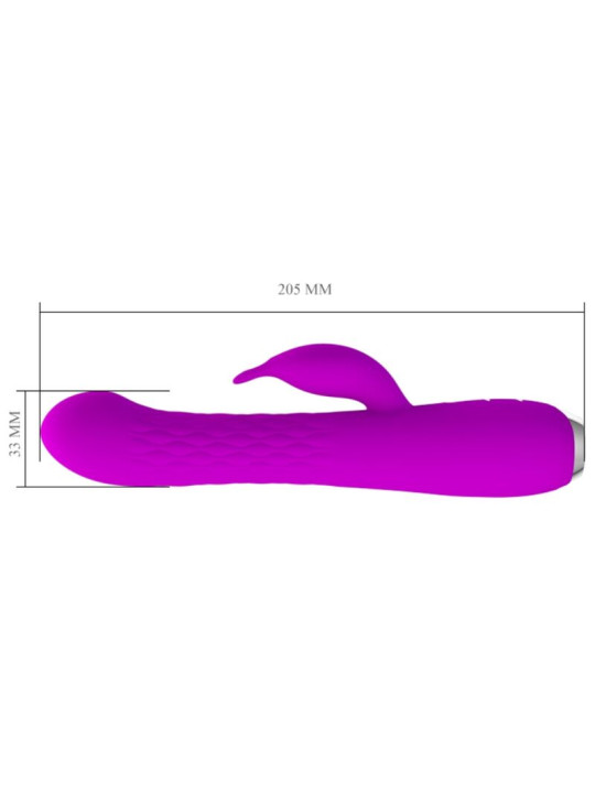 PRETTY LOVE - MOLLY VIBRADOR CON ROTACIÓN RECARGABLE