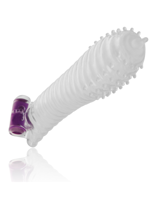 OHMAMA - FUNDA TEXTURADA PENE CON BALA VIBRADORA