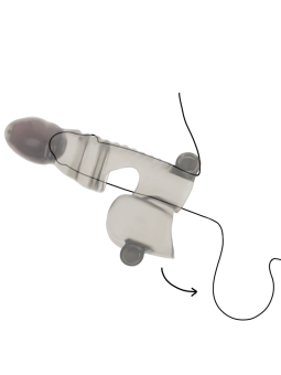 OHMAMA - FUNDA PENE Y TESTÍCULOS 3 MOTORES