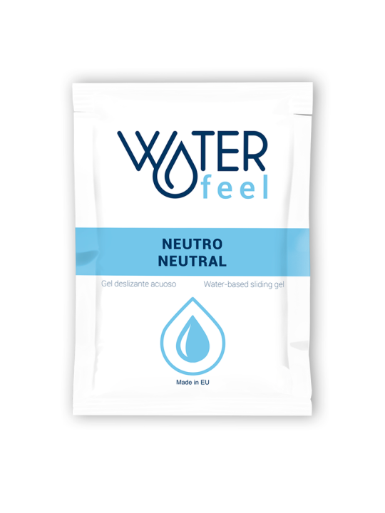 WATERFEEL - GEL DESLIZANTE BASE AGUA NEUTRO 6 ML